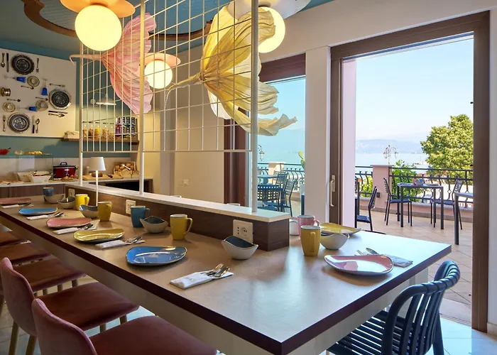 Hotell La Vista Postcard Lazise