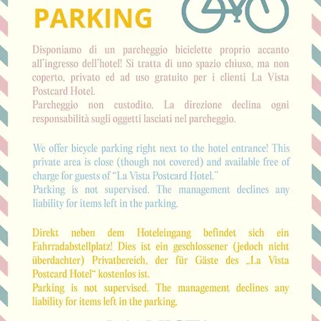 Otel La Vista Postcard Lazise